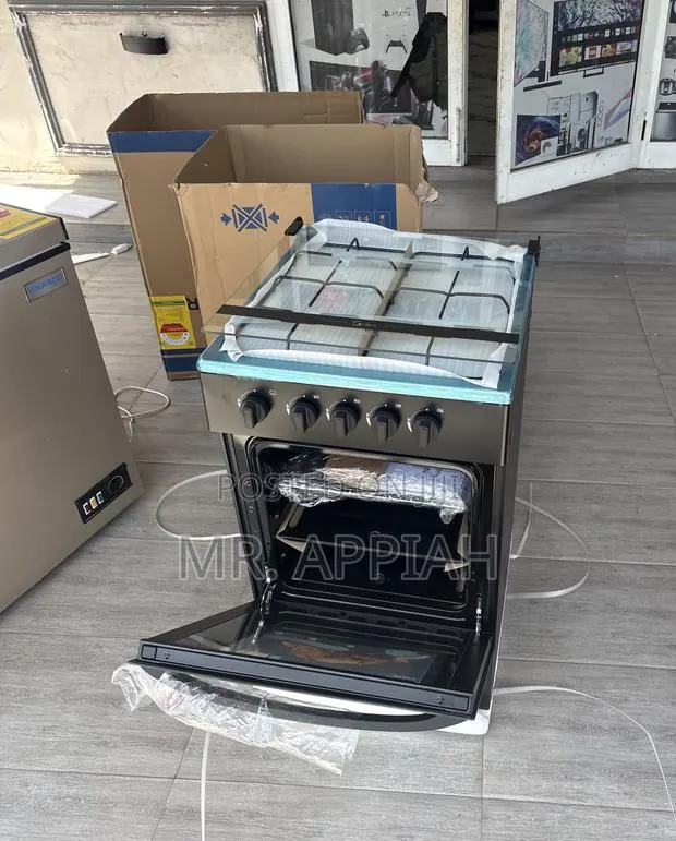 Lovely Design Midea 4 Gas Burner With Grill(Glass Lid). · Photo 1