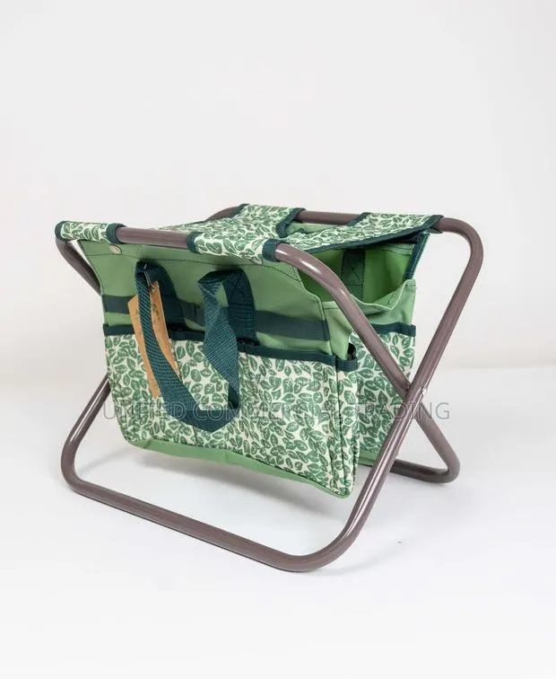 Folding Stool With Garden Bag · Photo 1