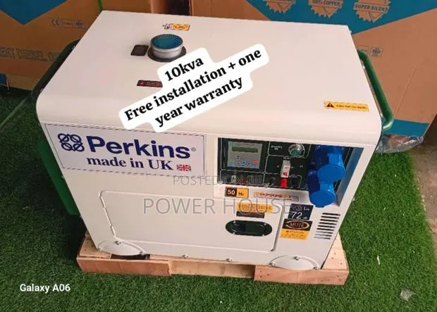 King of Generator 10kva Diesel 13000watts Perkins Diesel · Photo 1
