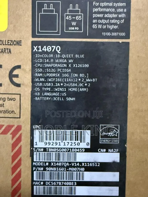 New Asus VivoBook Flip 14 TP401CA 16GB Qualcomm Snapdragon X Plus 512GB · Photo 1