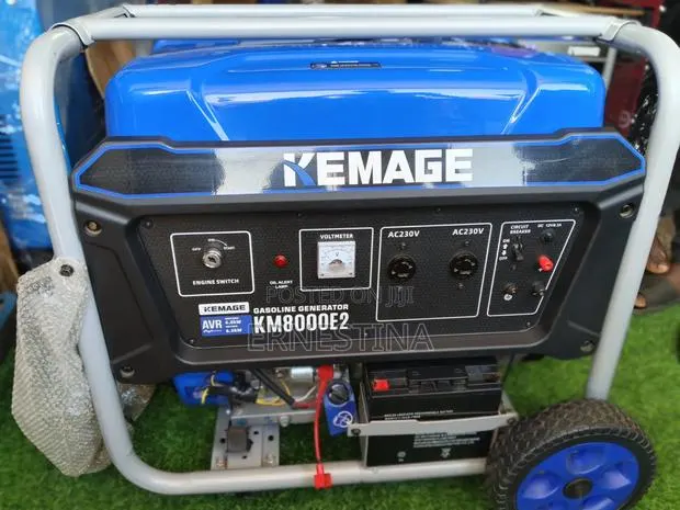 Kemage Gasoline Generator With Key · Photo 1
