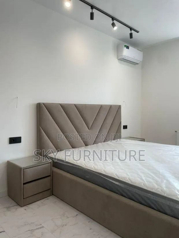 Spaces Double Bed Frame With a Side Drawer · Photo 1