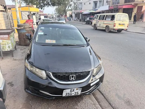Honda Civic EX 4dr Sedan (1.8L 4cyl CVT) 2014 Black · Photo 1