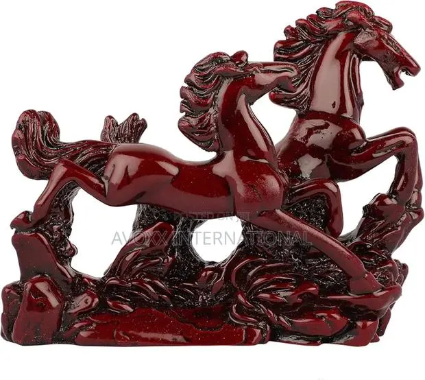 Resin Vastu Shubharambh Pair Of Horses For Prosperity, · Photo 1
