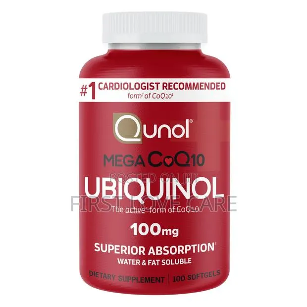 Qunol Mega Coq10 – Ubiquinol, 100 Mg, 120 Count · Photo 1