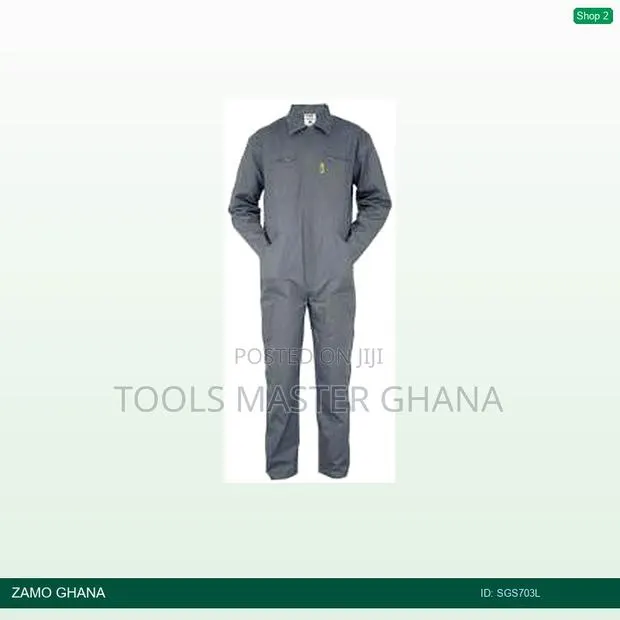 Complete Coverall Grey L Body - Sgs703l · Photo 1
