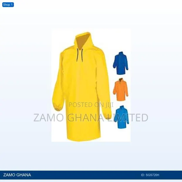 Raincoat Green Color - Sgs720h · Photo 1