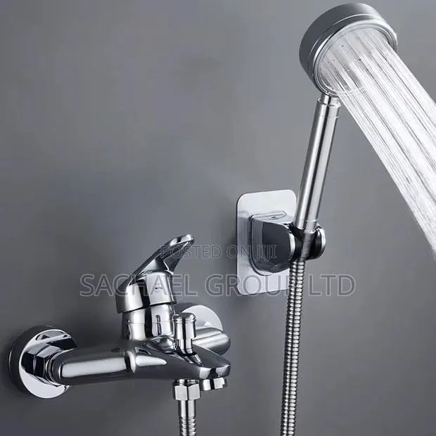 Chrome Telephone Shower Mixer · Photo 1