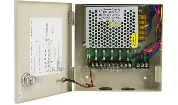 CCTV 12v 5a 4 Channel Power Unit · Photo 1