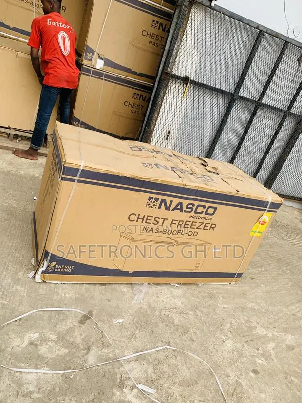 Zealous Nasco 545 LTRS Double Door Chest Freezer – Gold (NAS-800FL-DD) · Photo 1