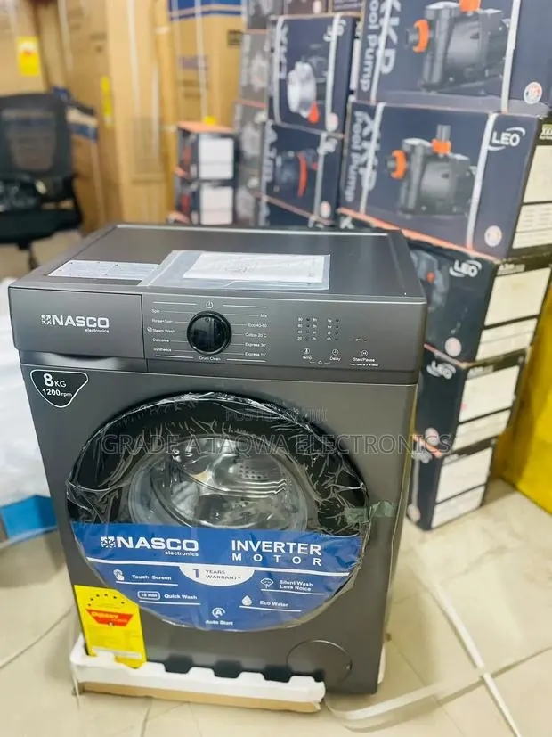 Nacso 8kg Front-Load Full Automatic Washing Machine · Photo 1