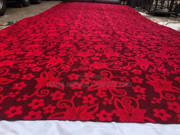 Wine Industrial Thick Carpet for Churches,Auditoriums,Homes Etc · Photo 1