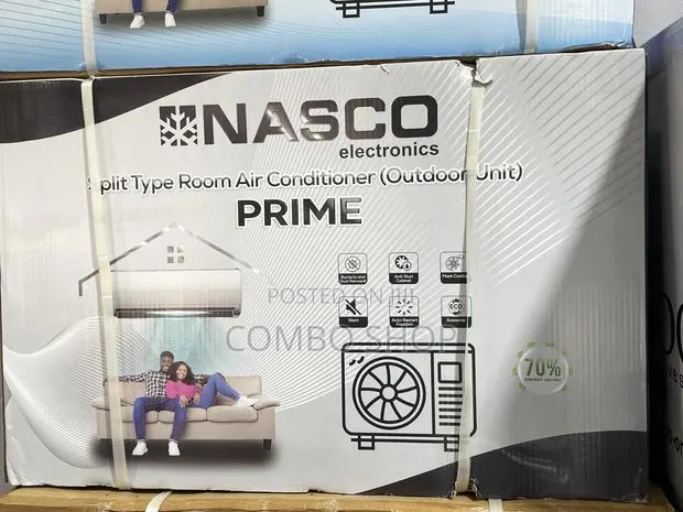 Nasco 1.5HP Split Air Conditioner ( White) Prime · Photo 1