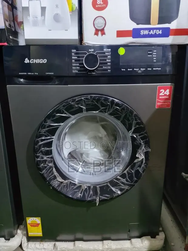 Chigo 9 Kg Front Loader Washing Machine. Strong and Energy-Efficient · Photo 1