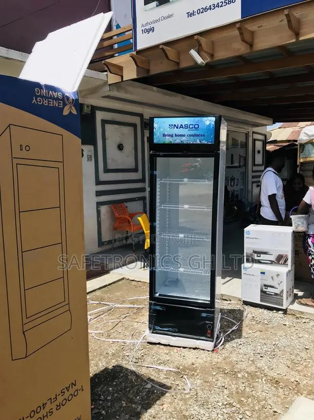 Boxed Glass Display Nasco Nasfl400-1dr Singledoor Fridge · Photo 1