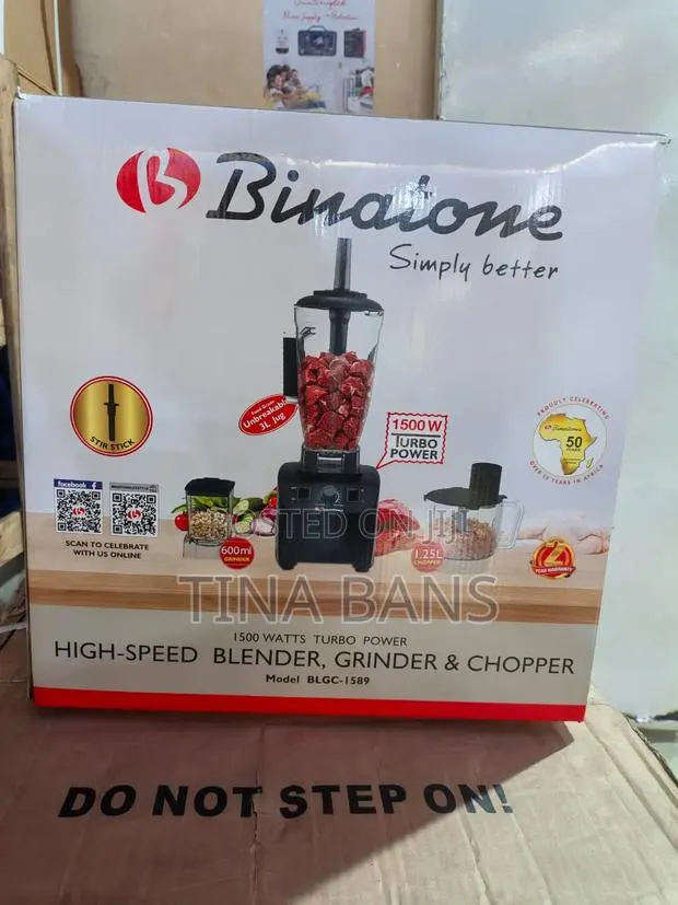 Binatone High Speed Blender, Grinder and Chopper · Photo 1