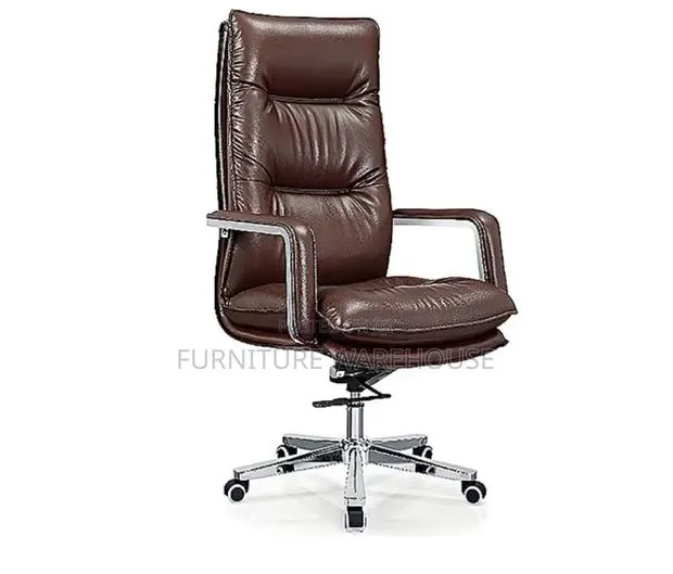 Reddish Brown Office Chair · Photo 1