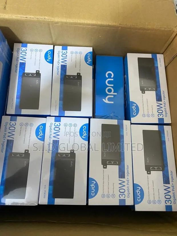 Cudy Poe200 30w Gigabit Poe+ Injector Ieee 802.3af/at-New · Photo 1
