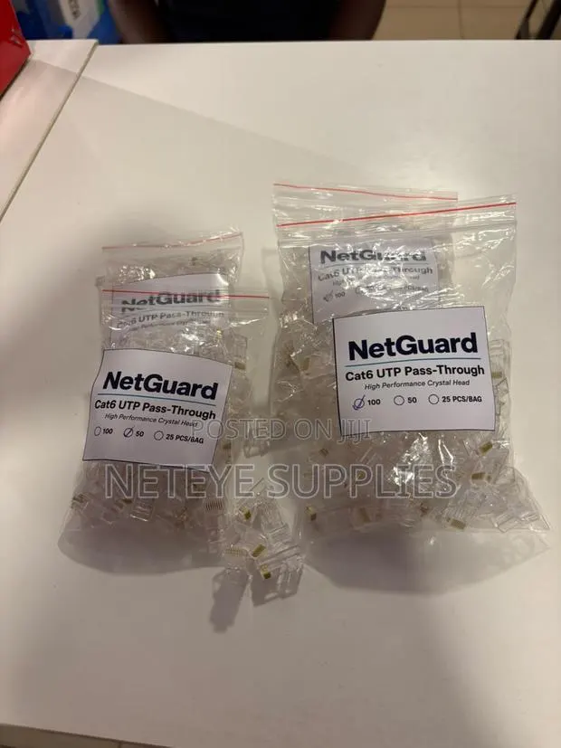 Rj45 Plug/Connector - Netguard 100pcs · Photo 1