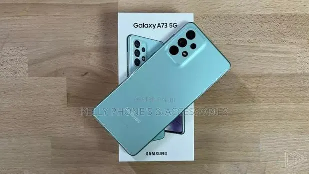 New Samsung Galaxy A73 5G 256 GB Blue · Photo 1