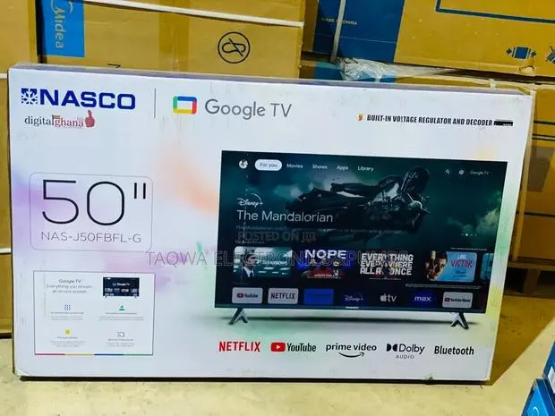 Nasco 50 Inch Nas-J50fbfl-G Smart Google Tv · Photo 1