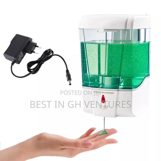 700ml Automatic Soap Dispenser + Adapter Plug · Photo 1