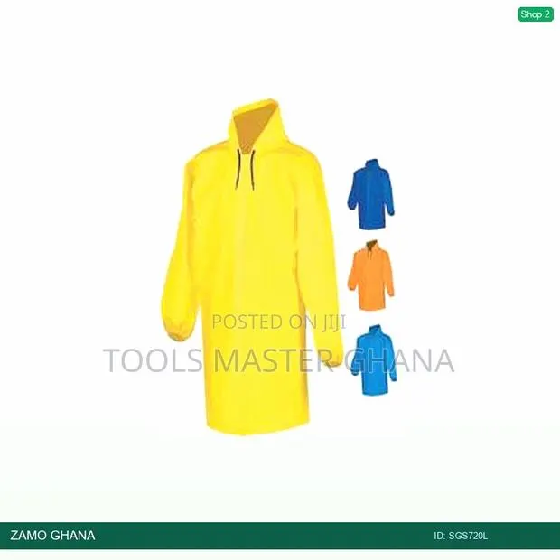 Raincoat Navy Blue Color - Sgs720l · Photo 1