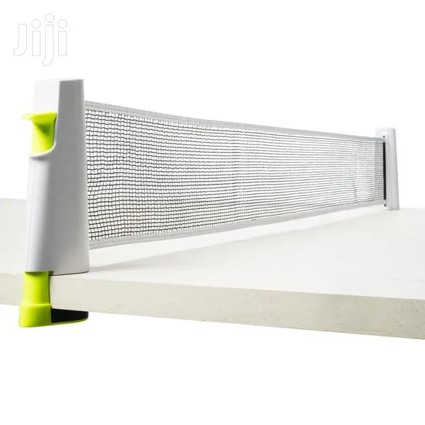 Rollnet Standard Table Tennis Net - Blue and Yellow · Photo 1