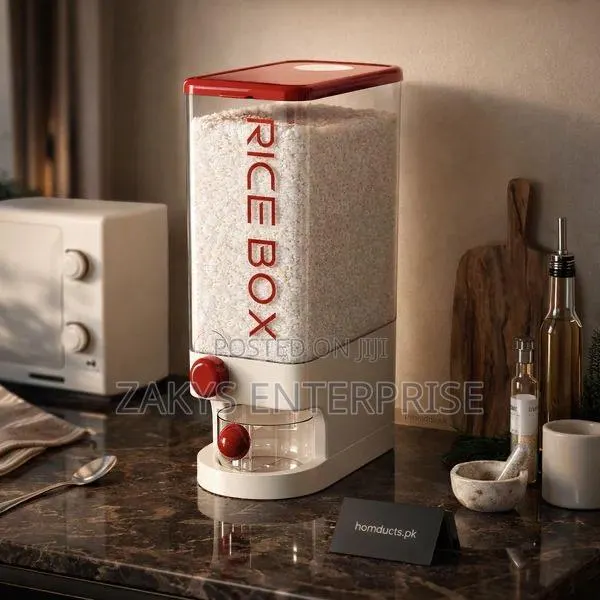 Plastic Rice Dispenser 10kg · Photo 1
