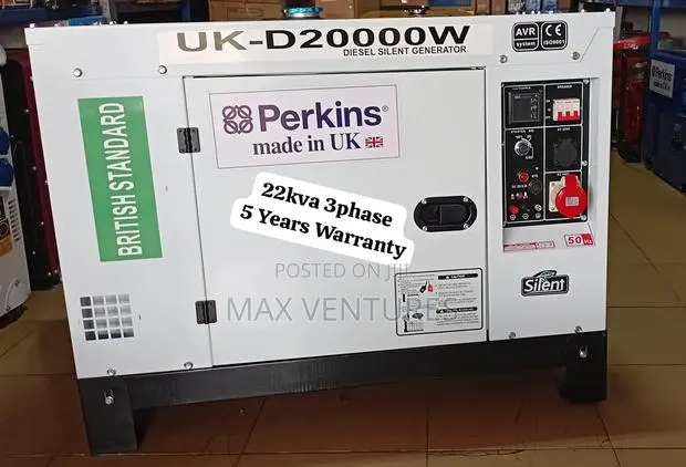 Premium 22kva Diesel Generator – 100% Copper Alternator 22kva · Photo 1