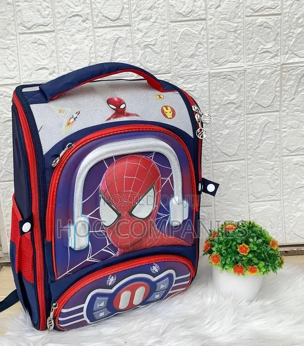 Batman Spiderman Captain America Design School Bag Lower/Upper Primary · Photo 1