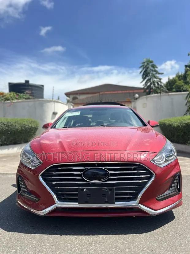 Hyundai Sonata Limited 2018 Red