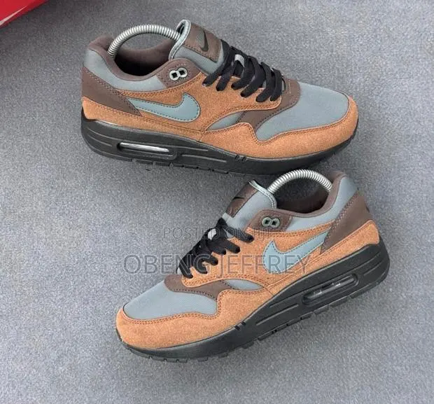Original Nike Airmax 1 Beef N Broccoli Brown · Photo 1