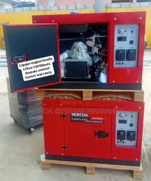 Convey Electric Flow With 15kva 15000wax Honda Silent 15kva · Photo 1