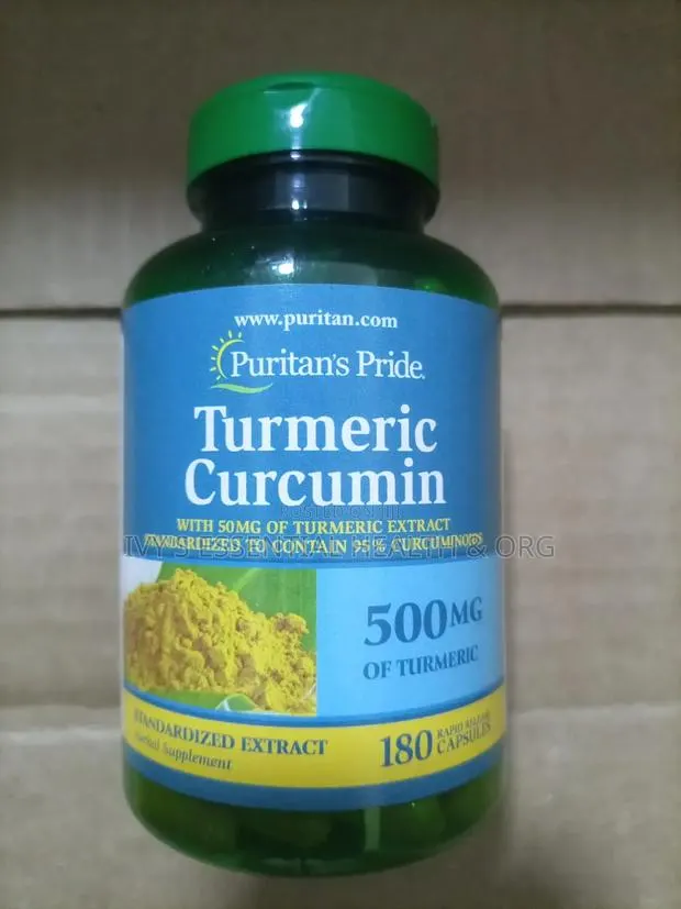 Puritan's Pride Tumeric Curcumin Caps 500mg · Photo 1