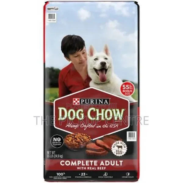 Purina Dog Chow Dry Dog Food, 48lbs/21.8kg - Complete Adult · Photo 1