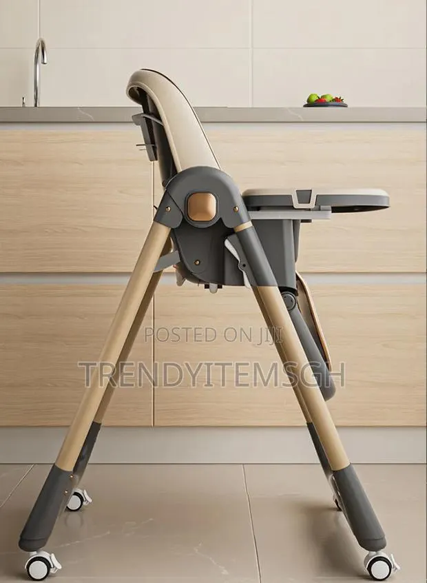 3-in-1 Baby High Chair, Recliner Pram - Adjustable Feeding Chair · Photo 2