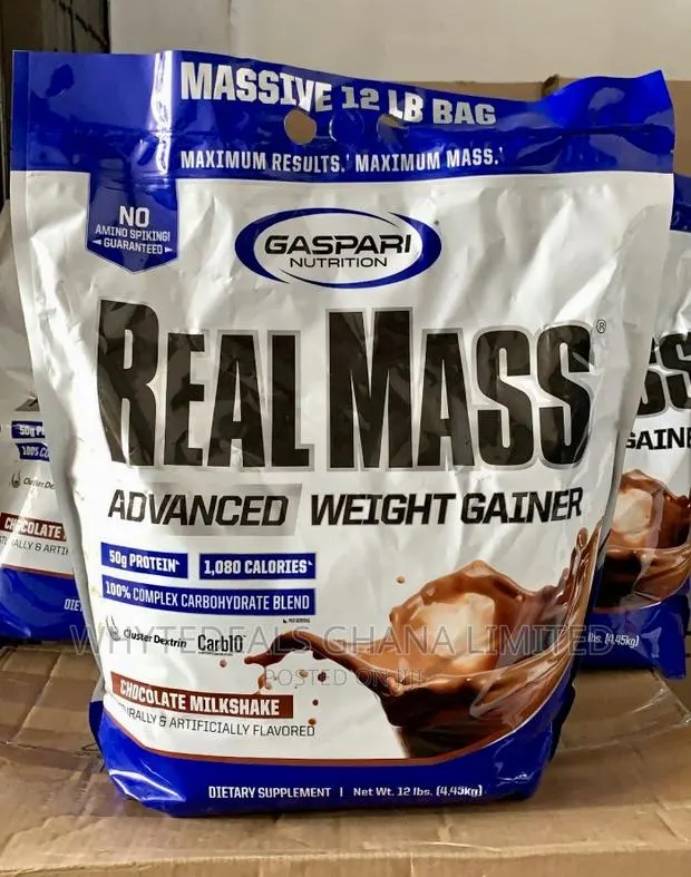 Want to Gain Weight?Gaspari Real Mass Advanced Weight Gainer · Photo 1