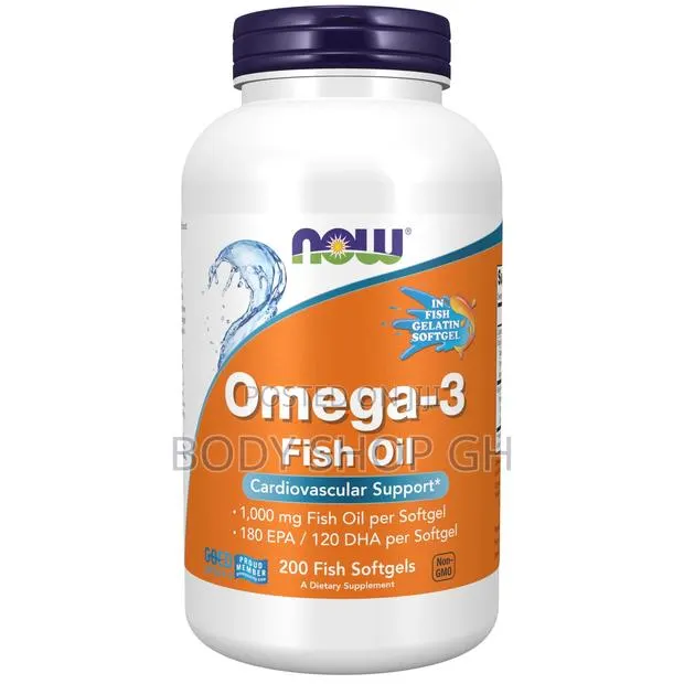 Now Omega-3 180 Epa / 120 Dha Cardiovascular Support*, 200 Softgels · Photo 1