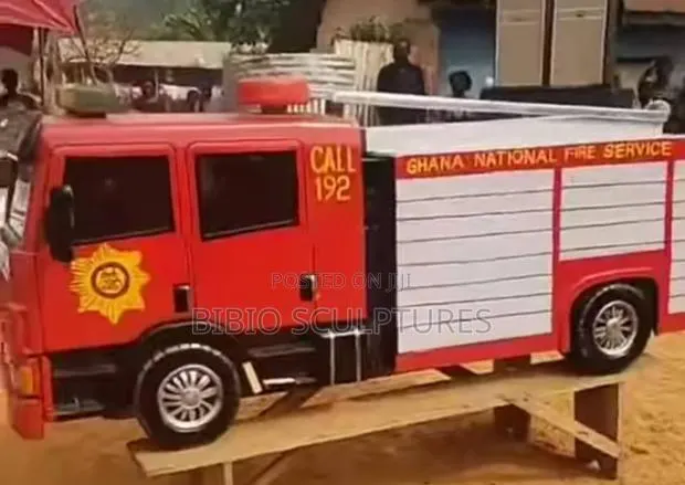 Fire Service Truck Shaped Casket · Photo 1
