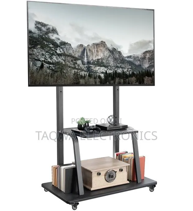 Large Movable 60-100 Mobile Tv Stand · Photo 1
