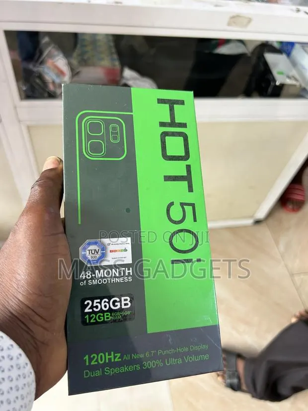 New Infinix Hot 50i 256 GB Blue · Photo 1