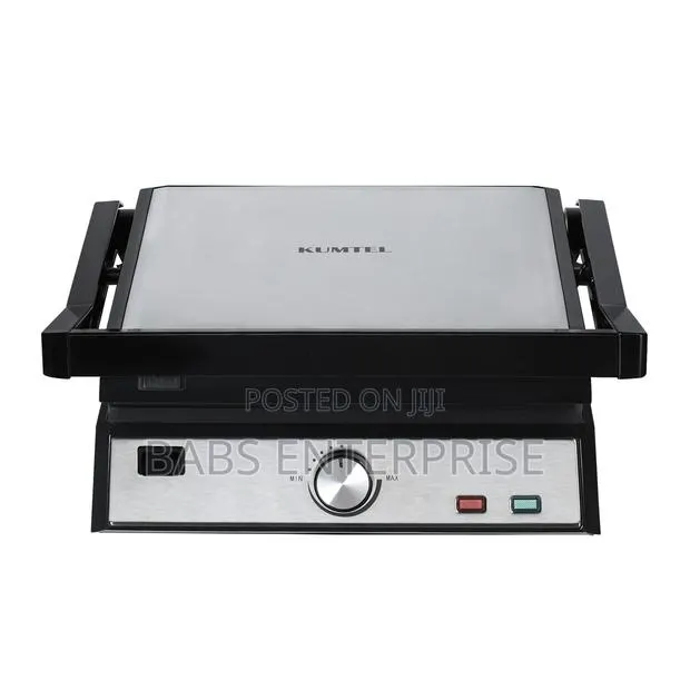 Kumtel Inox Toaster and Contact Grill Machine 2000w TTM-05 · Photo 1