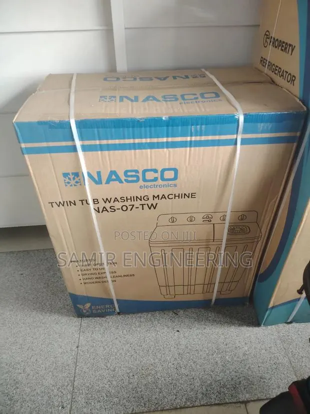 Nasco Smart Wash: 7kg Twin Tub Nas-07-Tw · Photo 1