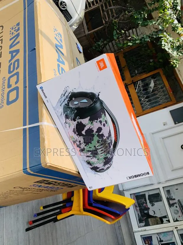 Limited Stock JBL Boombox 3 Black Portable Bluetooth Speaker · Photo 1