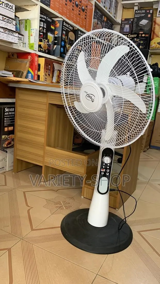 TNT Star Solar Rechargeable Standing Fan 18