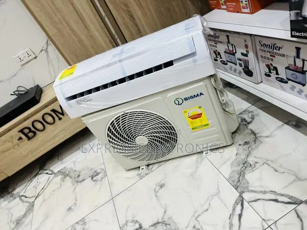 Quality Sleek White Airflow Split R410 Gas 2.5hp Air Conditioner Sigma · Photo 1