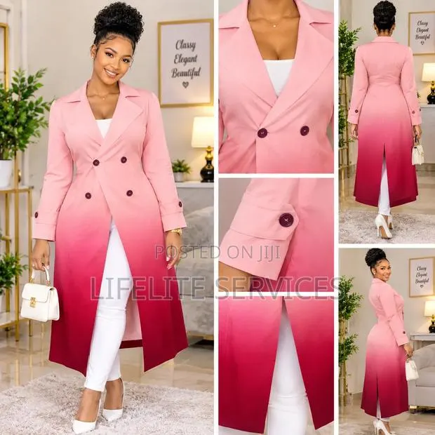 Elegant Women Mid-Length Trench Coat · Photo 1