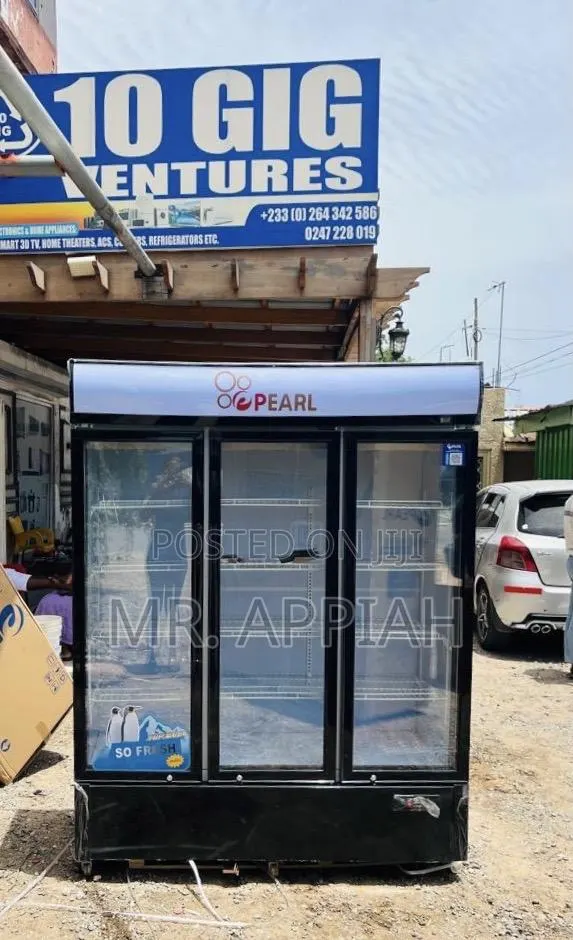 Shop Adorable Pearl 3 Door Electric Display Fridge(Pvc-1540-28ab). · Photo 1