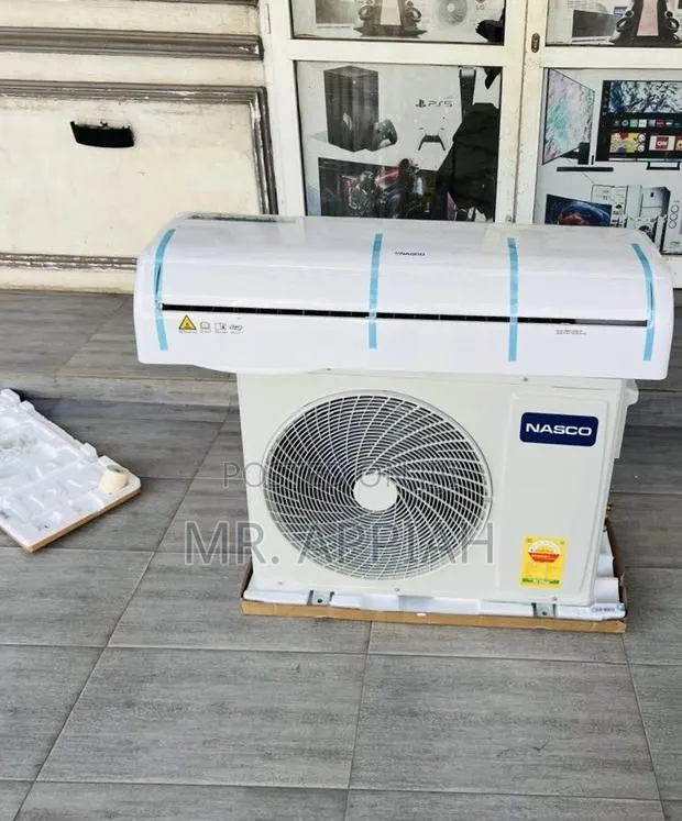 Inverter Split Air Conditioner Nasco 2.5hp(White)Remote Control · Photo 1
